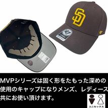 ☆正規品新品☆47BRAND PADRES MVP 47ブランド フォーティセブン キャップ 野球帽 MVPシリーズ パドレス ブラウン ユニセックス 大谷翔平_画像3