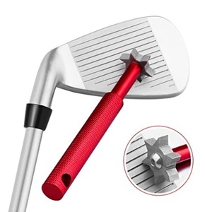  free shipping!# Golf Club glue vu sharpener groove repair 6 blade Wedge cleaner iron groove shaving # red 