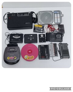 SONY Sony cassette player radio-cassette.. other set sale 