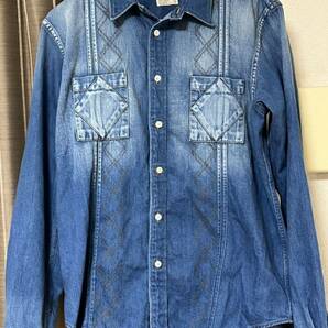 kinema 完売品 デニムジャケット PABLO VINCI Denim shirt Gジャン デニム かわしまたかひろ 未使用品の画像1