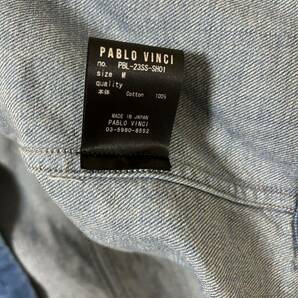 kinema 完売品 デニムジャケット PABLO VINCI Denim shirt Gジャン デニム かわしまたかひろ 未使用品の画像7