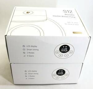 Wearable Klectric Breast Pump ウェアラブルポンプ さく乳機 S12 ２台セット 未開封品　未使用品