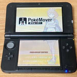  Nintendo 3DS LL with charger . Pokemon Bank pokem- bar SRW limitation version 