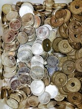 C97　日本古銭　キレイなアルミ貨各種と錫貨各種_画像2