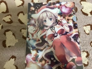 E018クリアファイル　konomi) C93/きのこのみ　クリスマス メロンブックス特典