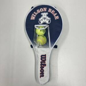 WILSON BEAR 子供用 テニスラケットセット 全長約53cm 幅約25cm