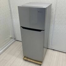 【福岡県飯塚市直取限定】Hisense 2019年製 2ドア 冷凍冷蔵庫 120L HR-B12AS サイズ481×510×1180mm_画像1