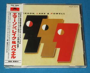 ★CD★シール帯付!●EMERSON, LAKE & POWELL/エマーソン、レイク & パウエル「Emerson, Lake & Powel」80s名盤!●