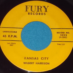 ☆7inch EP★US盤●WILBERT HARRISON/ウィルバート・ハリスン「Kansas City/カンサス・シティ」50sR&B名曲!●の画像2