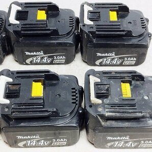 makita マキタ 14.4V 電動工具バッテリー BL1430 BL1450 BL1415G BL1411G 計11個セット ジャンクの画像3