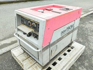 新ダイワ 防音型エンジン発電機兼用溶接機 DGW190M 中古