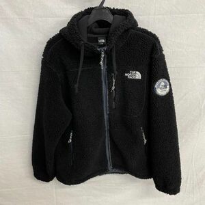 THE NORTH FACE ノースフェイス フード付 ボアフリースジャケット 韓国タグ L アウトドア トレッキング キャンプ 登山 防寒 mc01065299