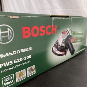 【未使用】BOSCH ボッシュ PWS 620-100 100mm グラインダー DIY 電動工具 グラインダ 切断機 kd01012814の画像5