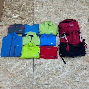 THE NORTH FACE North Face Millet MILLET etc. present condition goods trekking wear rucksack rucksack backpack set mc01065188