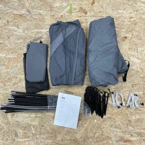 Muraco ムラコ NORM 2P TENT GREY SHELTER 【グランドシート 付】 ドームテント muraco アウトドア キャンプ テント/タープ mc01065164の画像2