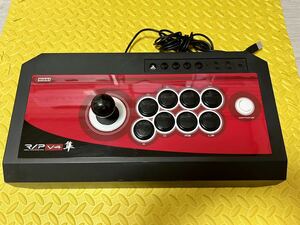 HORI Hori /REAL ARCADE PRO.v4 Hayabusa /PS4-005/ real arcade Pro / controller ake navy blue operation not yet verification 