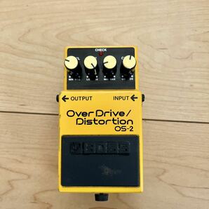 1円スタート BOSS エフェクター オーバードライブ Distortion OS-2動作未確認の画像1