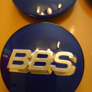 bbs BBS ホイール センターキャップ リング無し 70mm 紺金 4個セットの画像4
