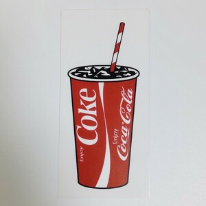 送料６３円〜 Coca-Cola コカ・コーラ ステッカー 83★検) クリアステッカー ウォールステッカー シール デカール