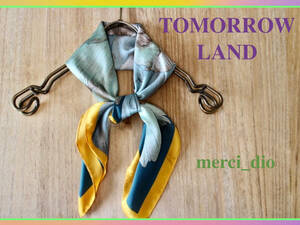 Завтрашнего Lobloryland Big Flower Большой формат шарф тиффани синий апельсиновый киоск Новый весна Дузием
