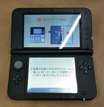 Nintendo　3DS LL　本体　レッド　ブラック　任天堂　ジャンク品　_画像6