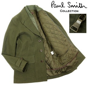 [S3047][ прекрасный товар ][2WAY][ сделано в Японии ]Paul Smith COLLECTION Paul Smith коллекция tailored jacket подкладка стеганое полотно размер L