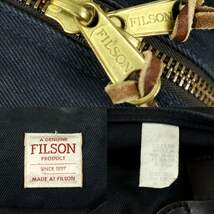 【B2013】【USA製】FILSON フィルソン トートバッグ キャンバス レザー_画像9