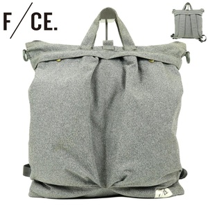 【B2697】F/CE. エフシーイー MELANGE 3WAY HELMET BAGメランジ3ウェイヘルメットバッグ リュック ヘルメットバッグ 難有 