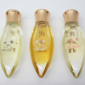 香水祭 ハリウッド化粧品 香水3点セット 樹香杉・9ml 樹香檜・9ml 樹香松・9ml 中古品 残量は写真にてご確認くださいの画像4