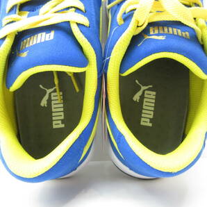 3100 ブランド祭 シューズ祭 PUMA プーマ 安全靴 Airtwist 2.0 Blue Low エアツイスト 2.0 ブルー ロー 未使用品 28cm 青 黄 箱付きの画像6