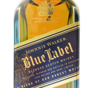 3068 酒祭 洋酒祭 Johnnie Walker ジョニーウォーカー ブルーラベル ウイスキー 1000ml 40% 箱付き 未開栓の画像5