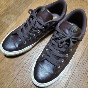 レザースニーカー CONVERSE コンバース/ブラウン/25.5cm