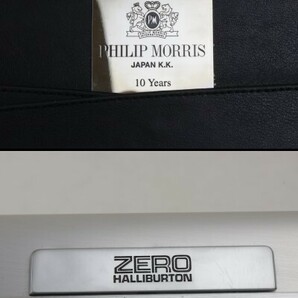 2404-28 ゼロハリバートン フィリップモリス ブリーフケース ビジネスバッグ ZERO HALLIBURTON PHILIP MORRIS アルミ製 シルバー ダイヤルの画像3