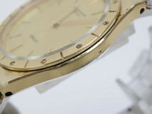 2403-695 シチズン クオーツ 腕時計 CITIZEN 7933-799551 レオパール 金色文字盤 金色ケース 純正ブレス_画像3