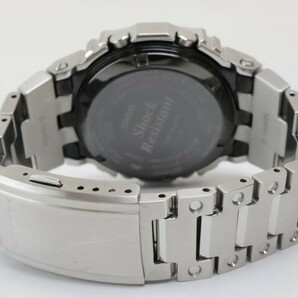 2404-591 カシオ 電波ソーラー 腕時計 美品 G-SHOCK GMW-B5000D-1JF フルメタル 5000シリーズ スマホリンク 純正ブレスの画像7