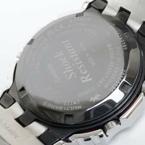 2404-591 カシオ 電波ソーラー 腕時計 美品 G-SHOCK GMW-B5000D-1JF フルメタル 5000シリーズ スマホリンク 純正ブレスの画像6