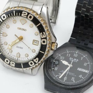 2404-621 セイコー 他 11本セット クオーツ 腕時計 SEIKO シチズン CITIZEN ドルチェ アルバ デジタル有りの画像2