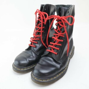 2404-101 ドクターマーチン 10092 10ホール レースアップブーツ Dr.Martens レザー製 サイズ 不明 ブラック