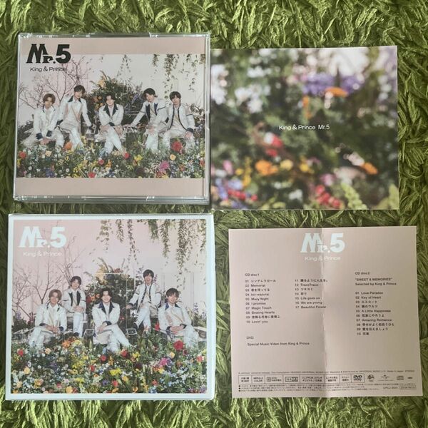 king&prince Mr.5 初回限定盤A CD