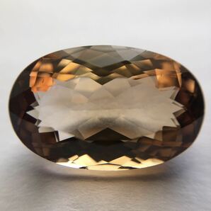 ハイクオリティ 天然トパーズ シャンパンカラー 大粒 10.752ct ブラジル産 ルース 宝石 天然石 裸石 ソーティング付き 1円〜の画像7