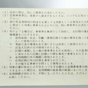 S2713 ★東武鉄道★ 定期券 平成元 【 相老 ー 太田 】の画像2