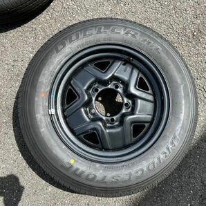 ジムニー 純正 スチールホイールとタイヤ4本セット★16×5.5J +22 139.7 5穴・ブリヂストン 175/80R16 YHJIM-289の画像3