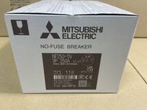 12 未使用　MITSUBISHI 三菱電機 　NF250-SV 3P 250A ノーヒューズ ブレーカー　配線 漏電 遮断器_画像1