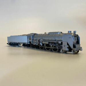 KATO souvenir C62-2 steam locomotiv ( silver )