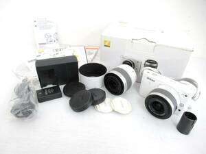 【Nikon/ニコン】寅⑤259//箱付/美品 Nikon1 10-30mm 1:3.5-5.6VR 30-110mm 1:3.8-5.6VR