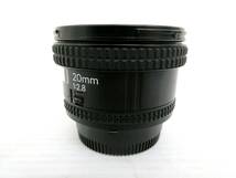 【Nikon/ニコン】卯②6//AF NIKKOR 20mm 1:2.8/防湿庫保管品_画像7