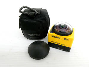 【Kodak/コダック】卯⑤5//美品 Kodak PIXPRO SP360 ケース付 アクションカメラ