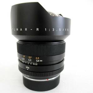 【Leica/ライカ】卯④63//SUPER-ELMAR-R 1:3.5/15mm/魚眼レンズ/FISHEYE/美品/防湿庫保管の画像7