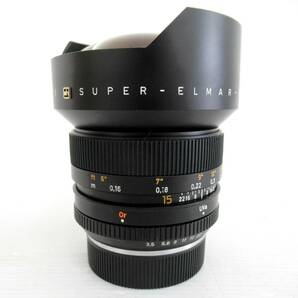 【Leica/ライカ】卯④63//SUPER-ELMAR-R 1:3.5/15mm/魚眼レンズ/FISHEYE/美品/防湿庫保管の画像6