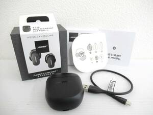 【BOSE/ボーズ】卯④114//QuietComfort Earbuds II/ワイヤレスイヤホン/ブラック/Bluetooth